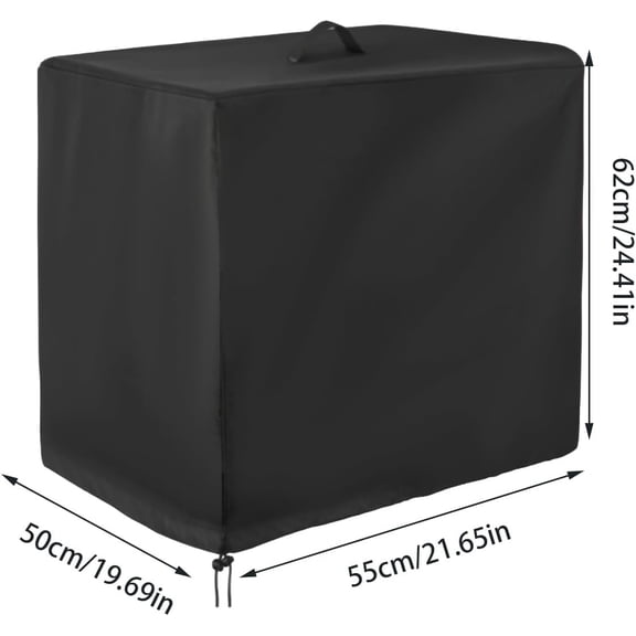 Oxford Fabric Pool Filter Cover, Waterproof Dustproof Tarpaulin, weather-resistant outdoor protector, shields sand filter pumps from rain, dust and UV damage for long-term use