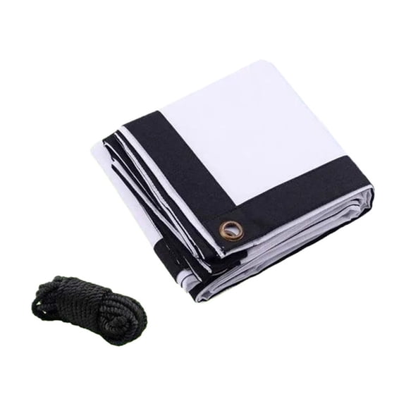 Oxford Fabric Projection Screen Soft And Foldable 60 72 84 100 120 150 180 200 Inch 4:3 Outdoor Projection Screen