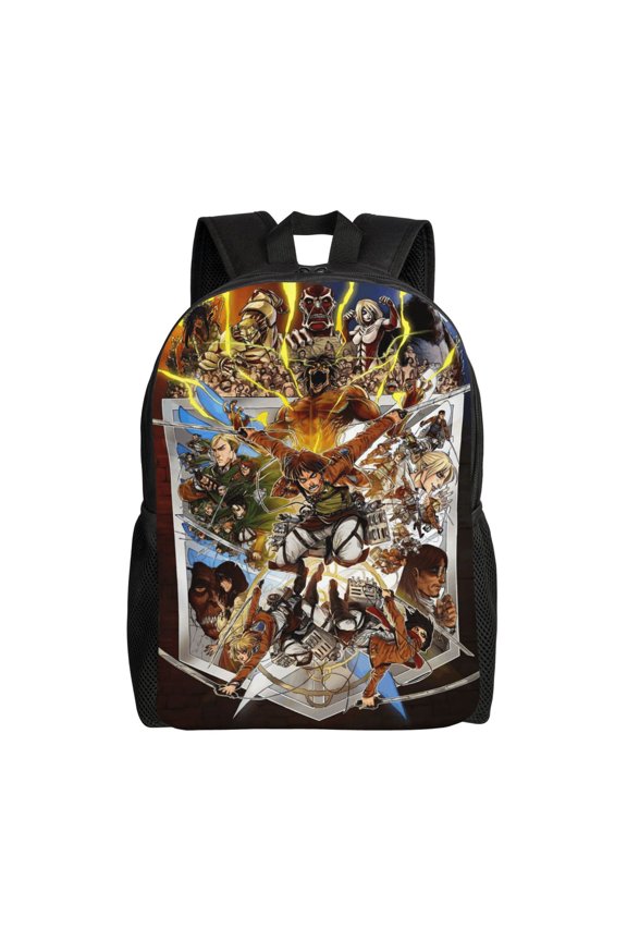 Oxford Fabric Scouting Explorer Inspired Daypack, Lightweight Laptop Backpack with Breathable Padded Straps