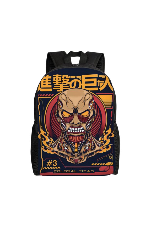 Oxford Fabric Scouting Explorer Inspired Daypack, Lightweight Laptop Backpack with Breathable Padded Straps