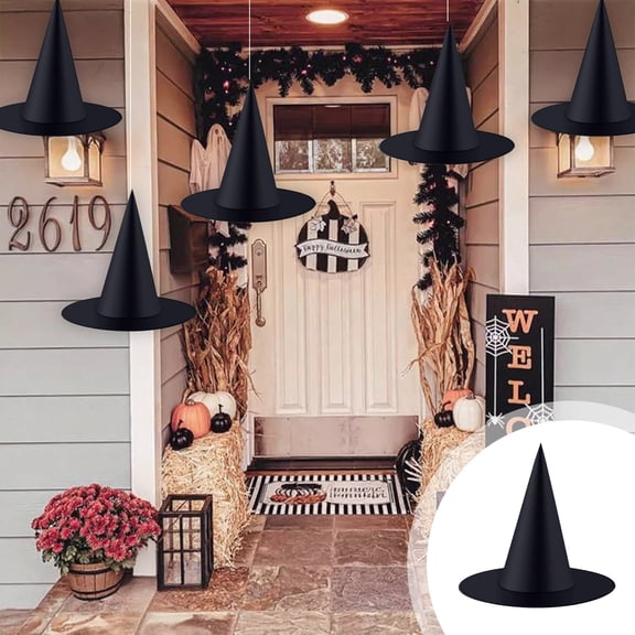 Oxford‑Fabric Wizard Hat for Halloween Cosplay Party Use