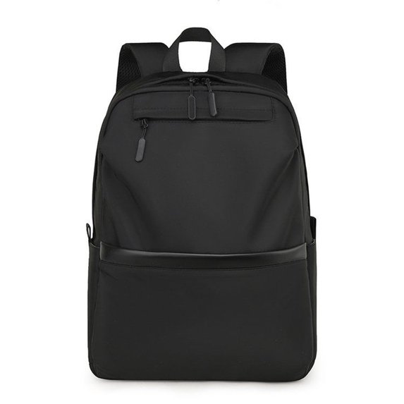 Oxford Fabric Zipper Backpack, One Size