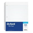 Oxford Filler Paper, 81/2" x 11", College Rule, 3Hole Punched, Loose