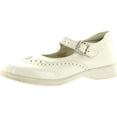 thumbnail image 1 of Oxford Girls 3053 White Patent Made In Italy Dress Flats Shoes, 1 of 4