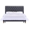 thumbnail image 1 of Oxford Linen Bed in Queen, 1 of 11
