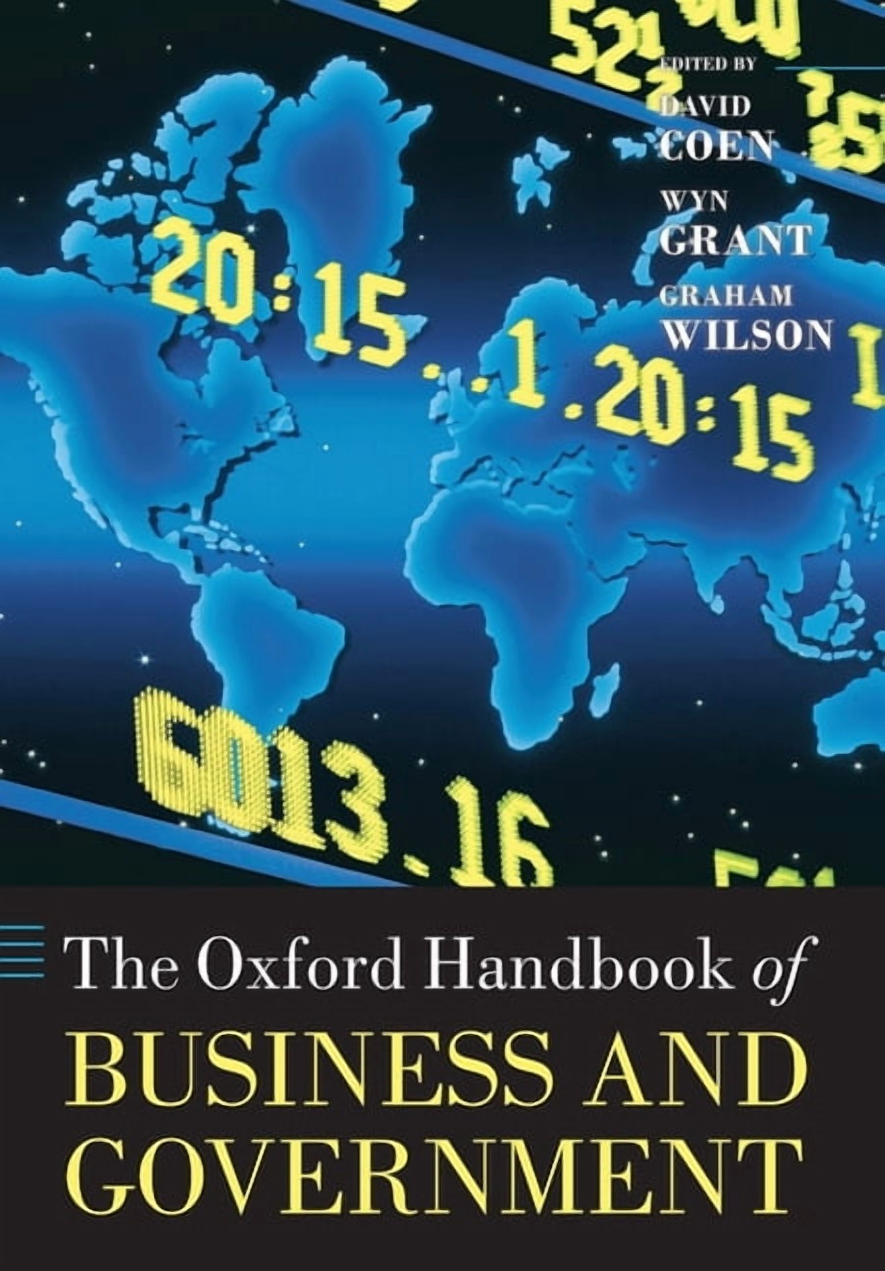 Oxford Handbooks Oxford Handbook of Business and Government, (Paperback ...
