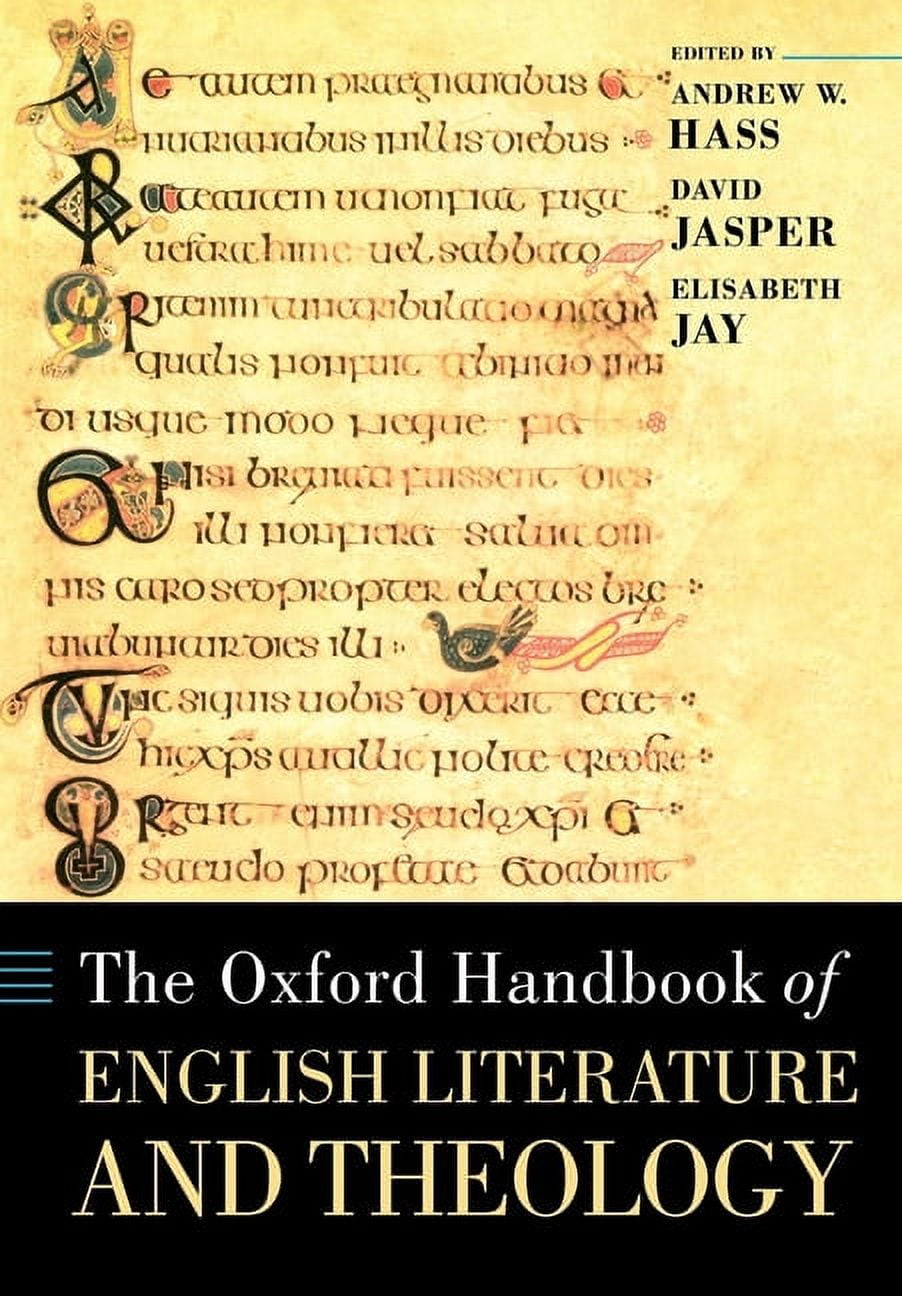 Oxford Handbooks The Oxford Handbook of English Literature and Theology ...