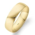 thumbnail image 1 of Oxford Ivy Mens Solid 10K Yellow Gold Comfort Fit Wedding Band Ring Size 10.5, 1 of 5
