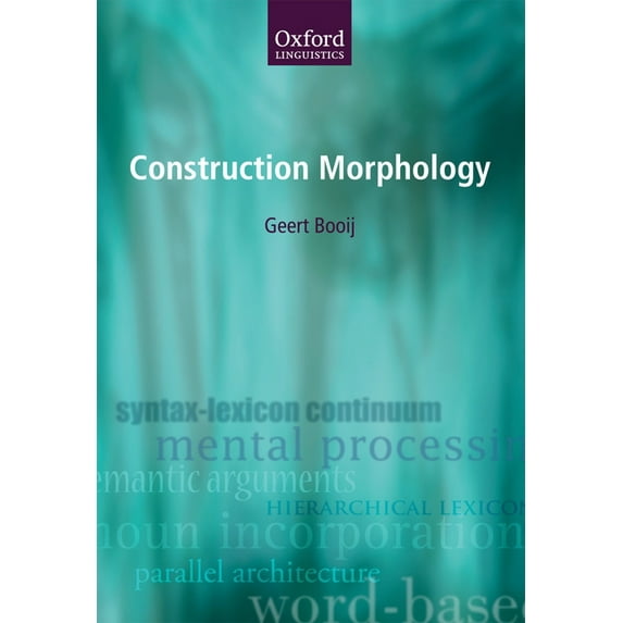 Oxford Linguistics Construction Morphology, (Paperback)