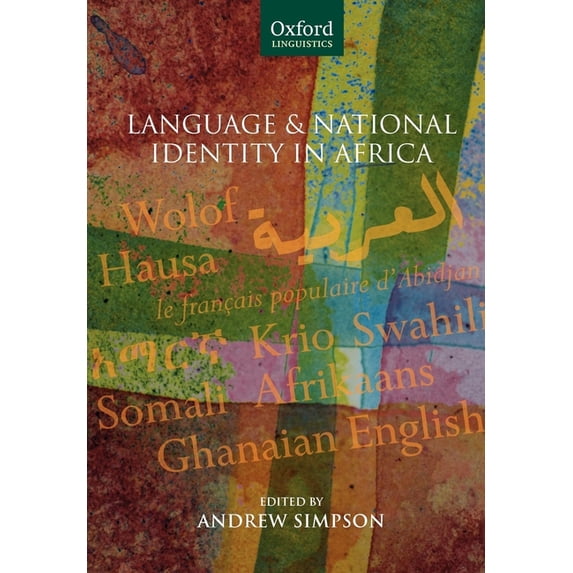Oxford Linguistics Language and National Identity in Africa, (Paperback)