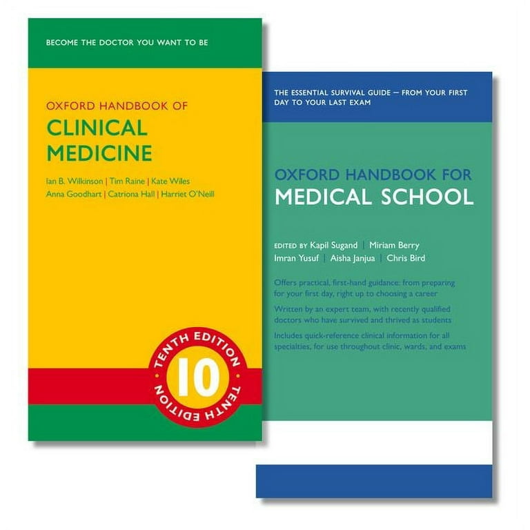 Oxford Medical Handbooks: Oxford Handbook of Clinical Medicine and Oxford  Handbook for Medical School (Paperback)