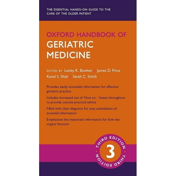 Oxford Medical Handbooks Oxford Handbook of Geriatric Medicine 3e, (Paperback)
