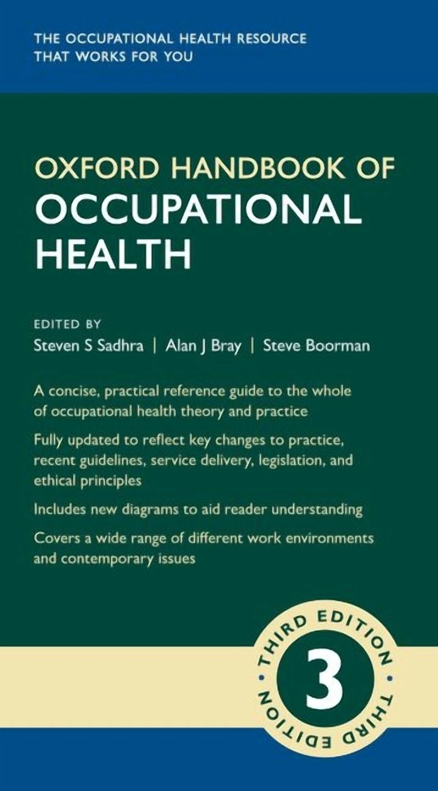 Oxford Medical Handbooks Oxford Handbook of Occupational Health 3e ...