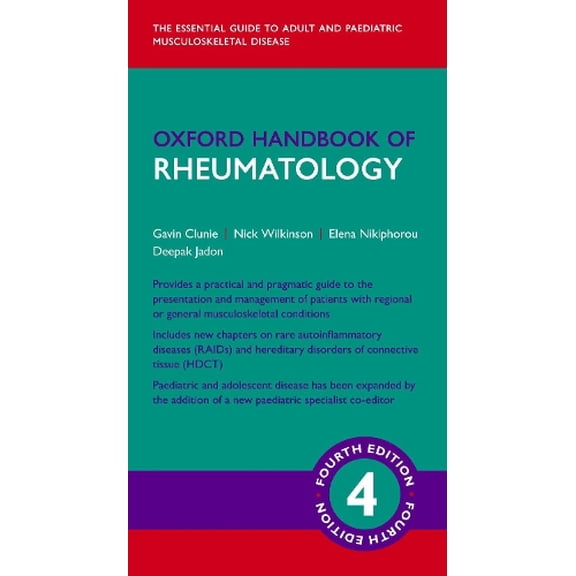 Pre-Owned Oxford Medical Handbooks Oxford Handbook of Rheumatology 4e, (Paperback)