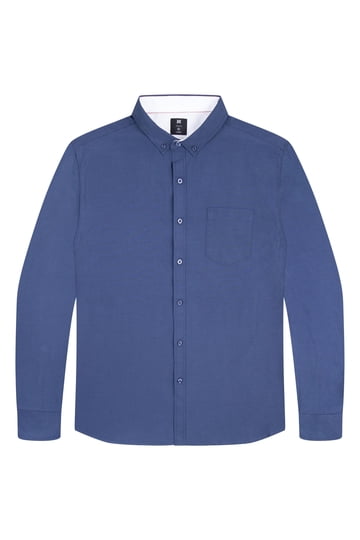 Blue Mens Oxford Shirts
