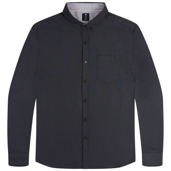 Oxford Men’s Dress Shirt, Long Sleeve Button Down, Casual Fit with Big and Tall Sizes