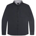 thumbnail image 1 of Oxford Men’s Dress Shirt, Long Sleeve Button Down, Casual Fit with Big and Tall Sizes, 1 of 8