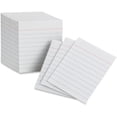 thumbnail image 1 of Oxford Mini Ruled Index Cards - 200 Sheets - Both Side Ruling Surface - Ruled Red Margin - 85 lb Basis Weight - 3" x 2 1/2" - White Paper - Acid-free - 200 / Pack | Bundle of 5 Packs, 1 of 1