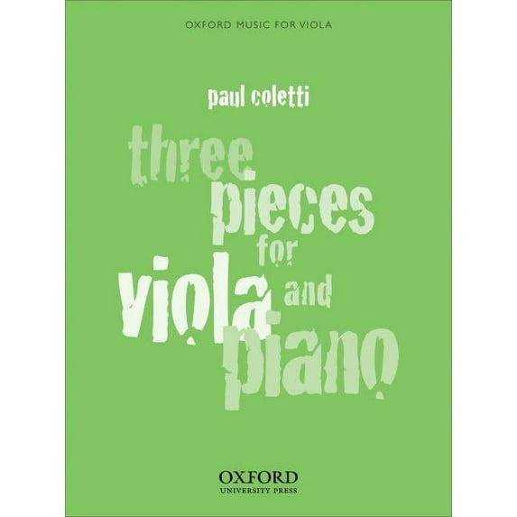 Oxford Music for Viola: Three Pieces for Viola and Piano (Paperback)