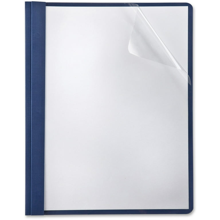  Oxford Clear Front Report Cover, 3 Prong, 1/2 inch