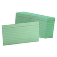 thumbnail image 1 of Oxford, OXF7321GRE, Colored Ruled Index Cards, 100 / Pack, 1 of 2