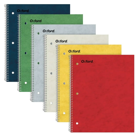 Oxford 1-Subject Notebook 9 x 11 College 25-009R