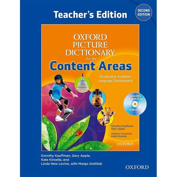 Oxford Picture Dictionary for the Conten Oxford Picture Dictionary for the Content Areas Teacher's Edition with Lesson Plan CD Pack, (Paperback)