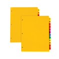 thumbnail image 1 of Oxford Plastic Monthly Dividers for 3 Ring Binders, 12 Multicolor Preprinted Tabs, Jan-Dec, Letter Size, 2 Pack (89608), 1 of 7