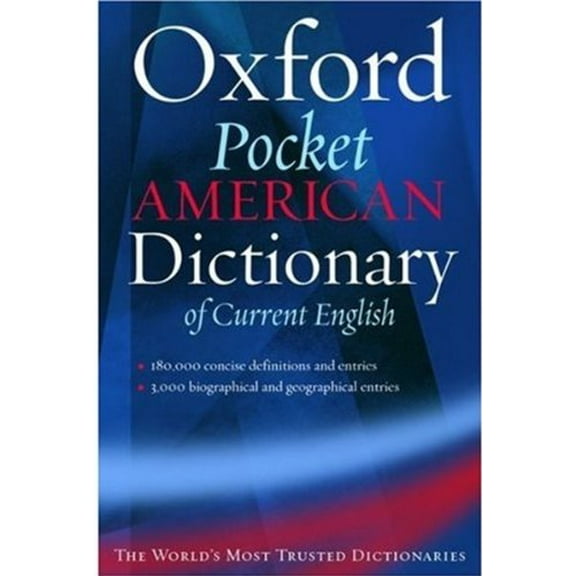 Pre-Owned The Pocket Oxford American Dictionary of Current English (Paperback) 0195150821 9780195150827