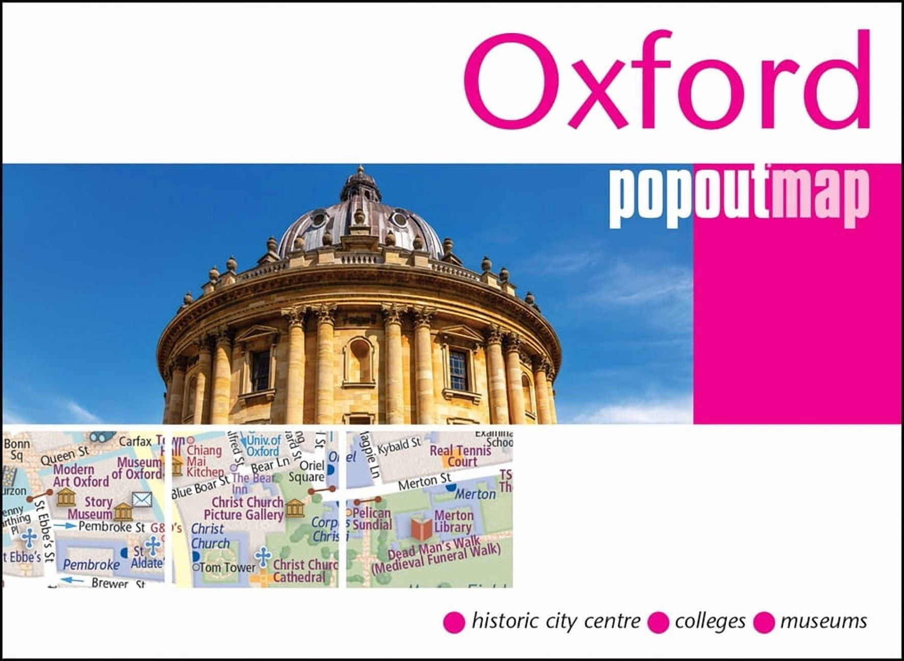 Popout Maps Oxford Popout Map, (Paperback)