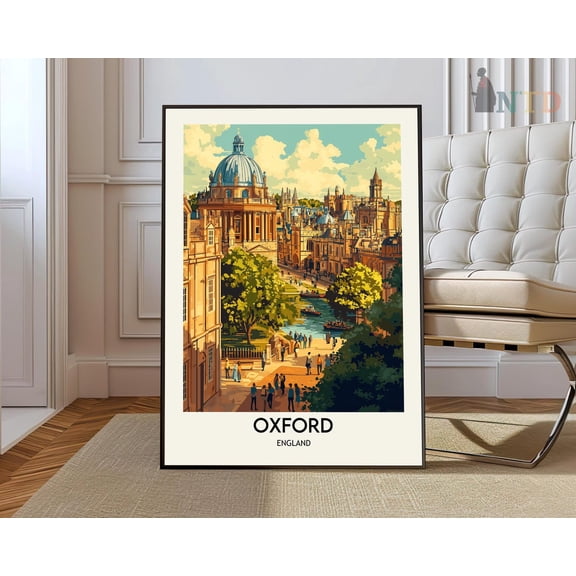 Oxford Print, Oxford Wall Art, Oxford Poster, Oxford Photo, Oxford Poster Print, Oxford Travel Poster, Oxford Mexico Wall Art, Modern Wall Decor, 16x24 UNFRAMED