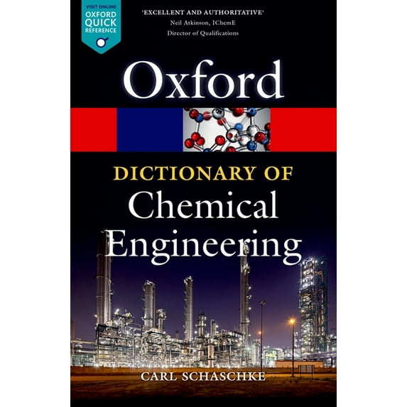 Oxford Quick Reference A Dictionary of Chemical Engineering, (Paperback)