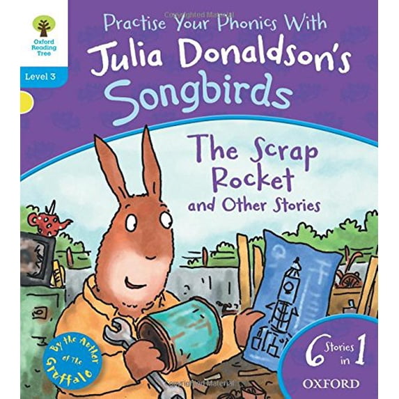 Pre-Owned Oxford Reading Tree Songbirds: Level 3: The Scrap Rocket and Other Stories (Songbirds Phonics) (Paperback) 0192792997 9780192792990