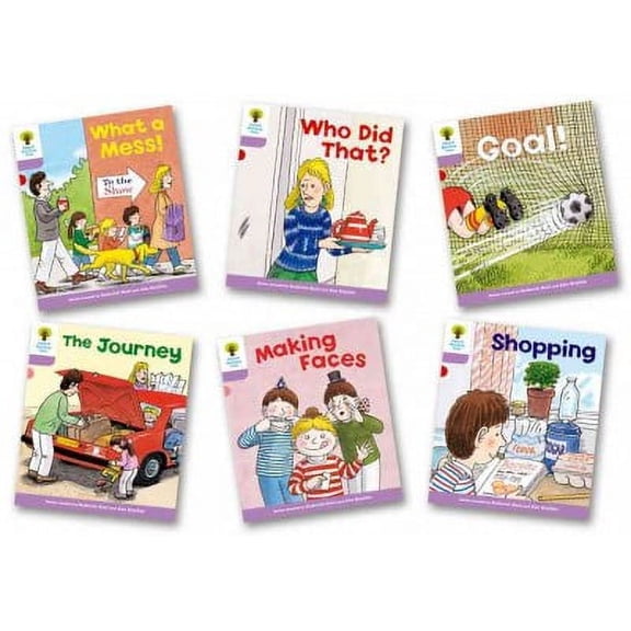 Oxford Reading Tree Stage 1+ : More Patterned Stories: Pack of 6 (Hardcover)
