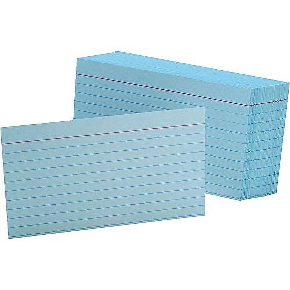 Oxford Ruled Color Index Cards 3 X 5 Blue 100 Per Pack 7321 BLU oxford-ruled-color-index-cards-3-x-5-blue-100-per-pack-7321-blu