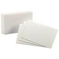 thumbnail image 1 of Oxford Ruled Index Cards, 4" x 6", White, 100-Pack, 1 of 2