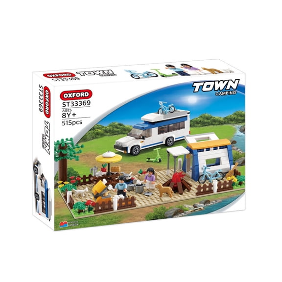 Oxford ST33369 Town Series - Camping Building Blocks Set