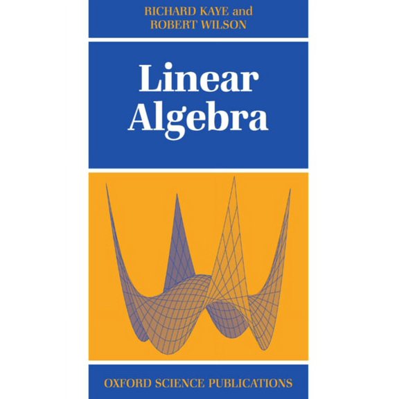 Oxford Science Publications Linear Algebra, (Paperback)