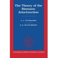 thumbnail image 1 of Oxford Science Publications The Theory of the Riemann Zeta-Function, (Paperback), 1 of 1