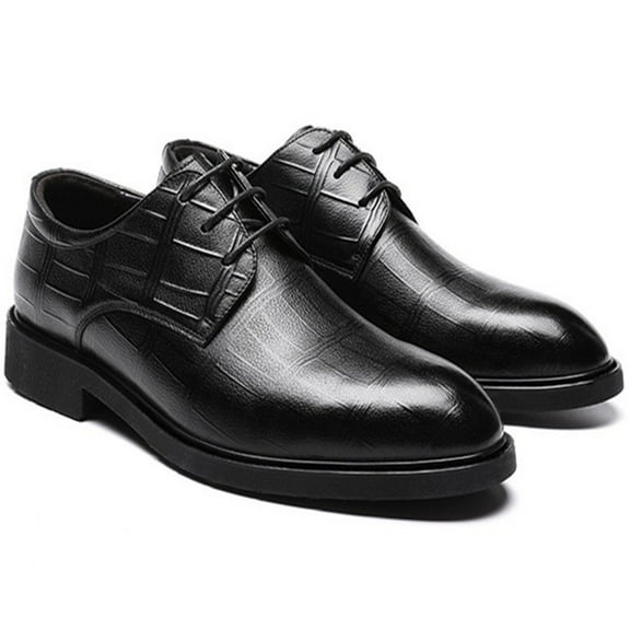 Oxford Shoes Shoes for Men Leather Lace-Up Business Casual Loafers Dress Shoes Work Shoes For Men