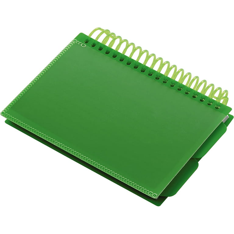 Colouring Book with Green Spiral Bind