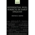 thumbnail image 1 of Oxford Studies in Diachronic and Histori Refer Null Subj in Earl Eng Osdhl 35 C, (Hardcover), 1 of 1