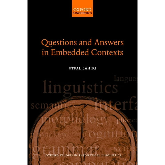 Oxford Studies in Theoretical Linguistic Questions and Answers in Embedded Contexts, Book 2, (Hardcover)