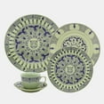 thumbnail image 1 of Oxford Terra Brasilis, Rainforest Porcelain 20 Piece Dinnerware Set, Service for 4, 1 of 7