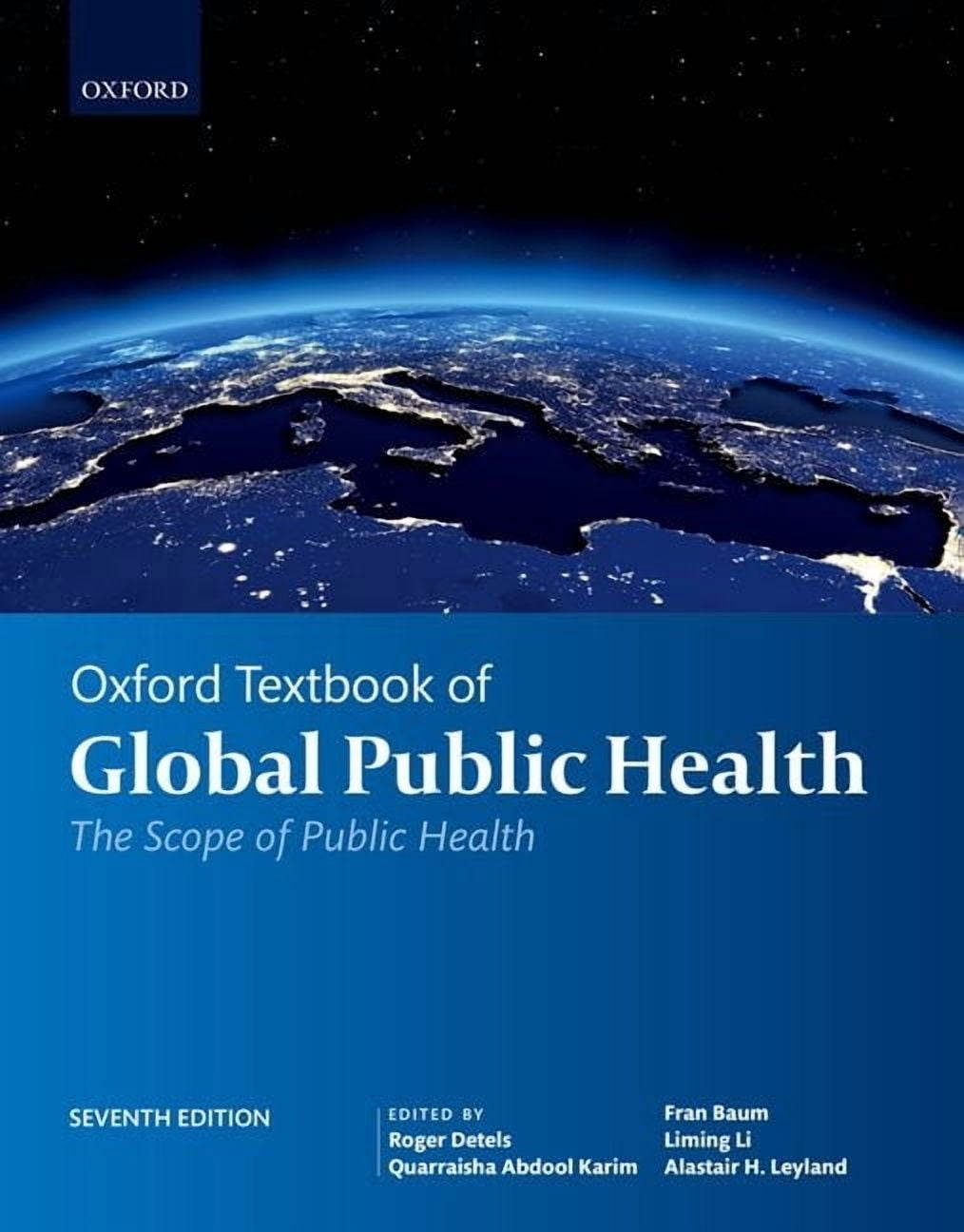 Oxford Textbooks in Public Health Oxford Textbook of Global Public ...