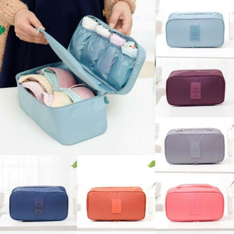 Oxford Travel Storage Bag Bra Underwear Bag Organizer Box Toiletry
