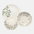 thumbnail image 1 of Oxford Unni Decor, Lilac Stoneware 12 Piece Dinnerware Set, Service for 4, 1 of 5