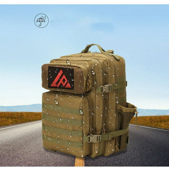 Oxford Waterproof Men's Large Capacity Backpack,Army Green 3Style