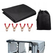 Oxford Waterproof Rear Barn Door Awning Cover For Mercedes Sprinter For Ford For Transit Van Mk7 Barn Door Awning Cover Fangkenuo