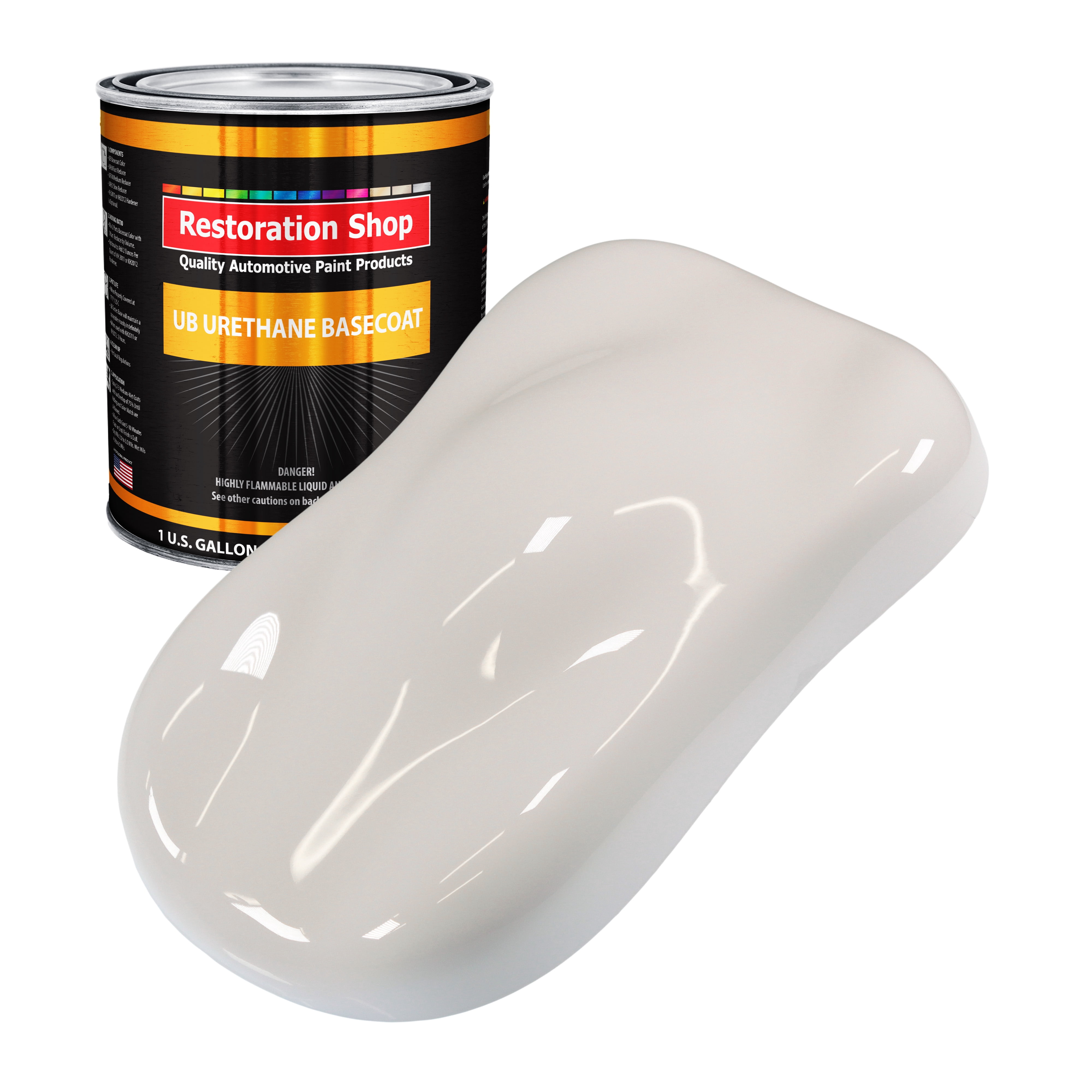 Oxford White 1 Gallon URETHANE BASECOAT Car Auto Body Paint